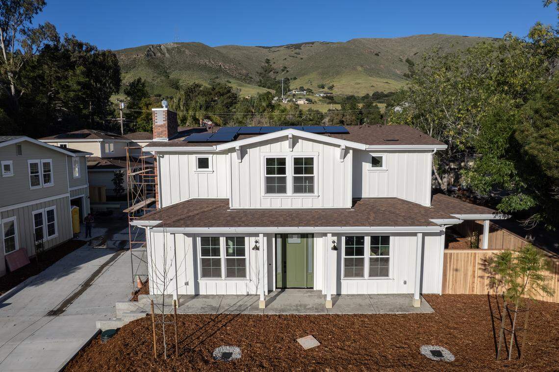 John Ruda, Jordan Knauer and Rami Zarnegar turned a dilapidated property in San Luis Obispo into four new single-family homes with ADUs. Now, they say the city of San Luis Obispo is targeting them with exorbitant affordable housing fees.