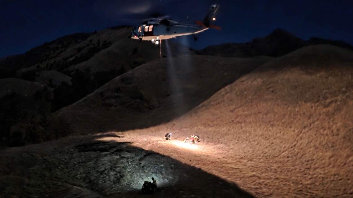 3 hikers airlifted to safety after getting lost in Big Sur wilderness