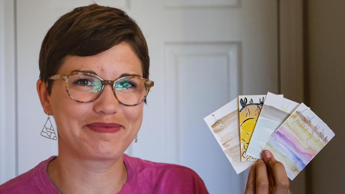Cal Poly soil scientist doesn’t just teach about dirt — she paints with it, too