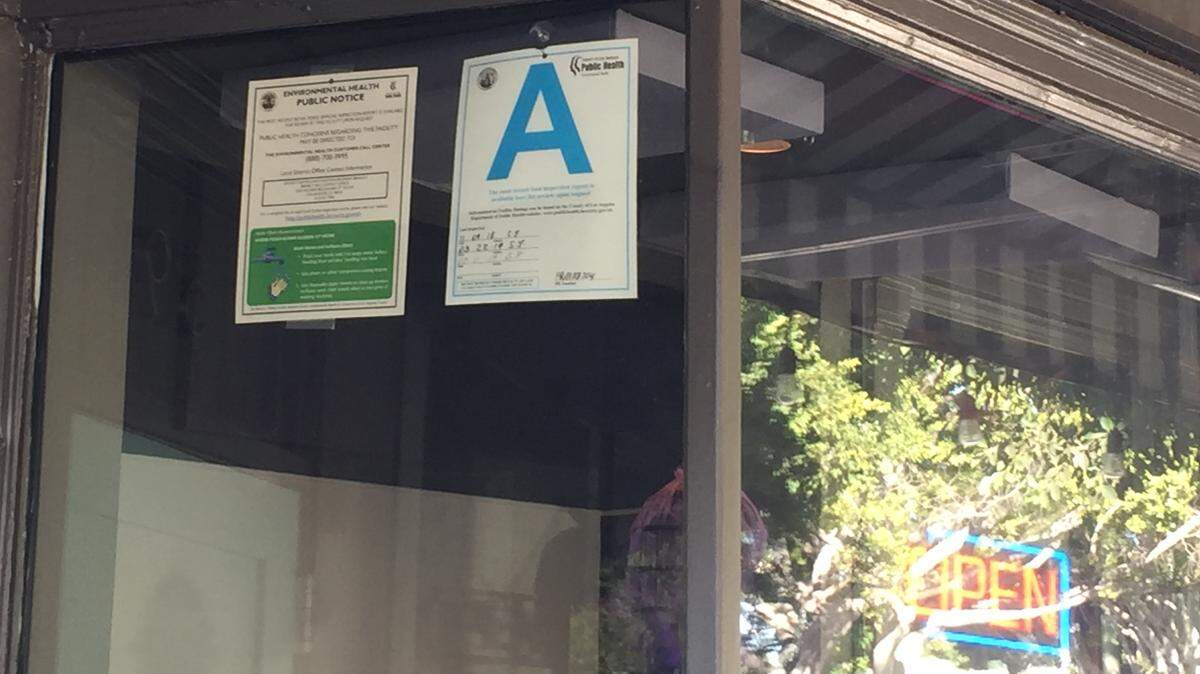 Whatcom County’s Health Department does not use letter grades when inspecting restaurants but uses a different food inspection system.