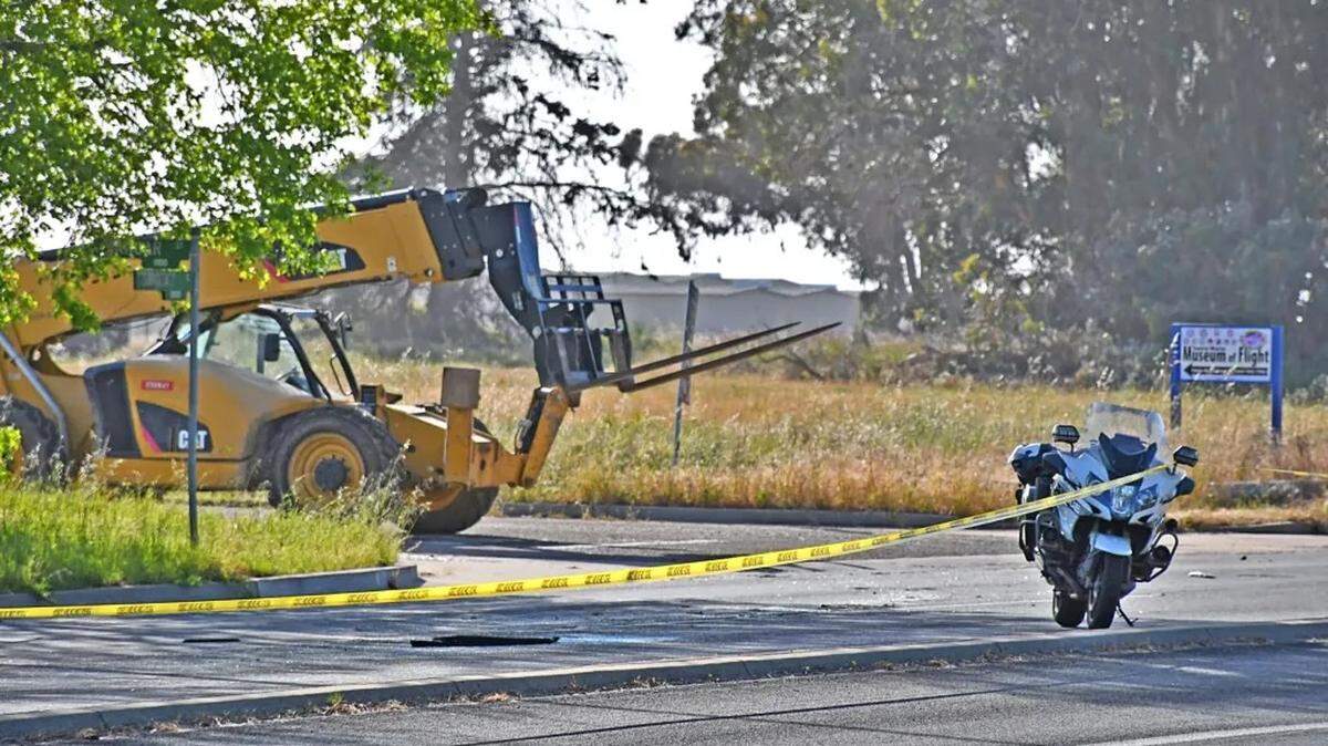 David Baskett of Orcutt pleaded guilty to vehicular manslaughter on March 24, 2026, for a fatal crash involving a heavy-duty forklift he drove on a public street near the Santa Maria Airport on May 2, 2024. The forks extended into the road and caused a crash that killed Tiffany Ann Peterson.