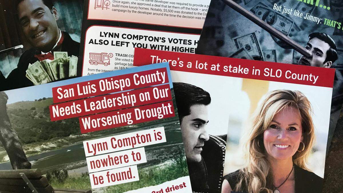 The race for District 4 supervisor in San Luis Obispo County is a rematch between incumbent Lynn Compton and Jimmy Paulding. The two candidates have raised more than $820,000 in contributions.