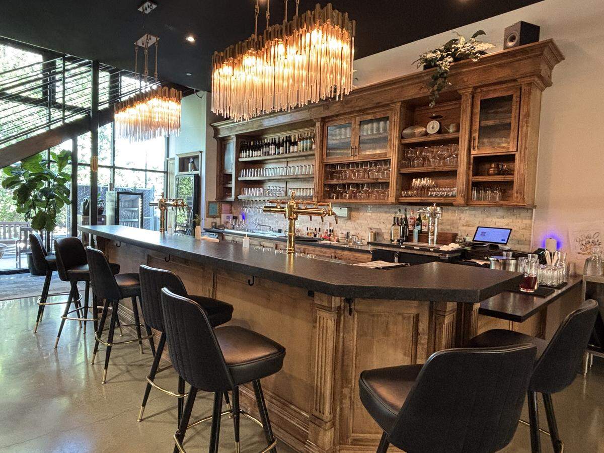 The bar at Primal House at 3330 Ramada Drive in Paso Robles serves beers that are brewed in-house in its custom taproom.