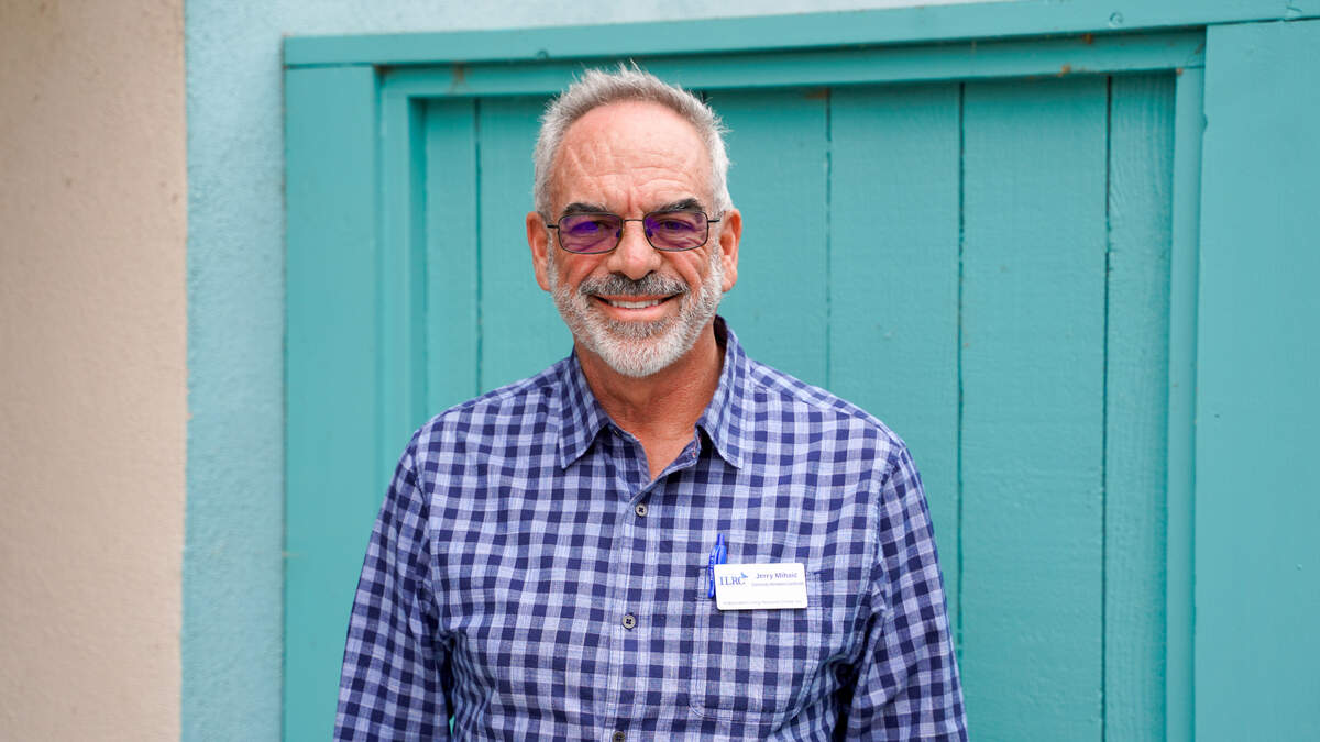 Jerry Mihaic is the community information coordinator of the Independent Living Resource Center in San Luis Obispo, pictured Wednesday, Sept. 25, 2024. Mihaic said more housing for seniors is needed San Luis Obispo County, with high demand forcing seniors to adapt their current homes for longer-term living.