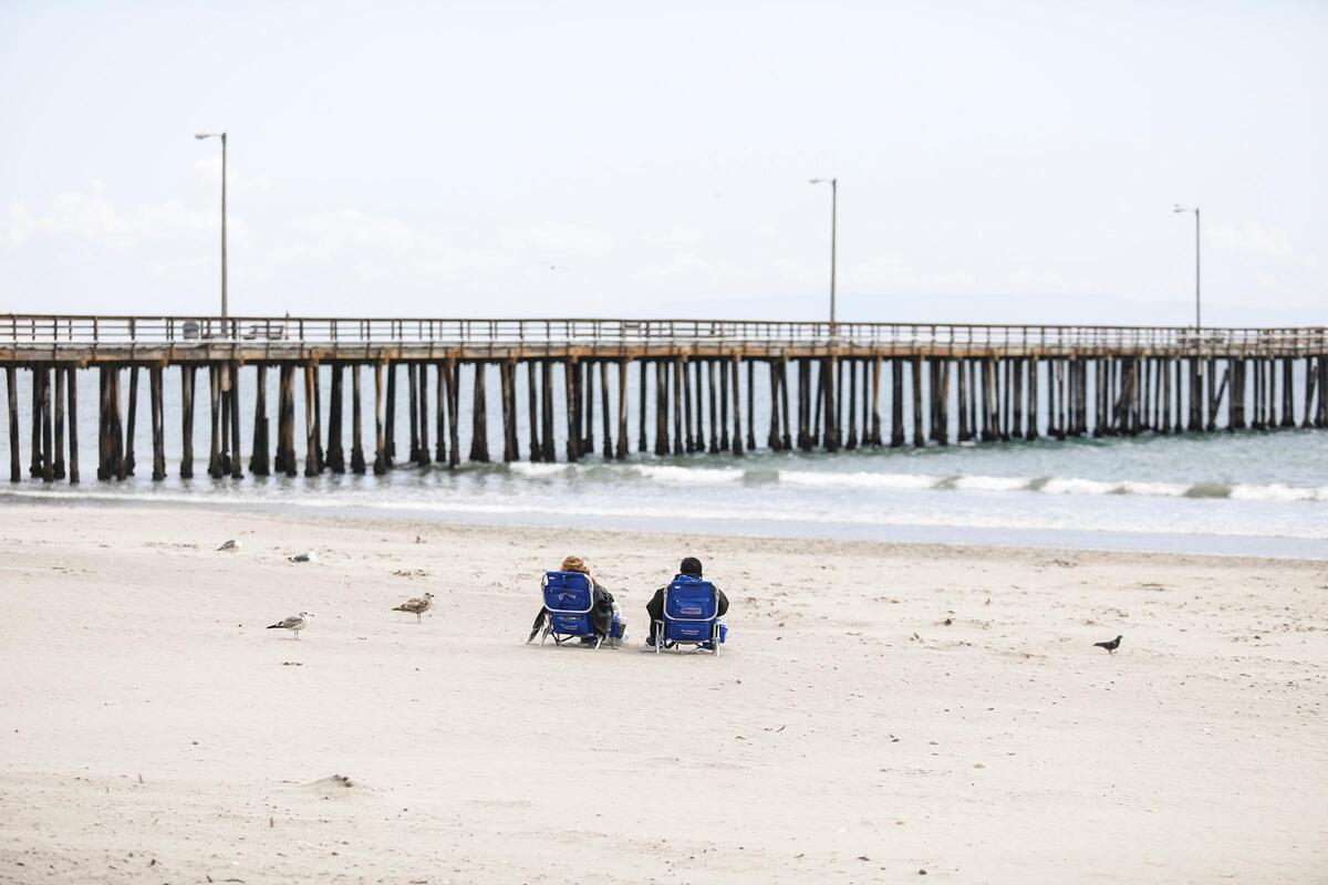 Port San Luis Harbor District prohibited loitering on its beaches as it tried to prevent the spread of coronavirus in April 2020.