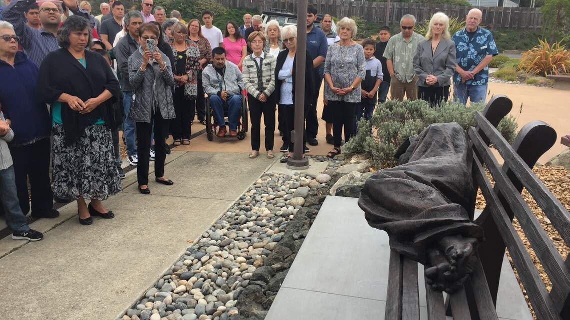 Where is ‘Homeless Jesus’ statue in Cambria CA? | San Luis Obispo Tribune