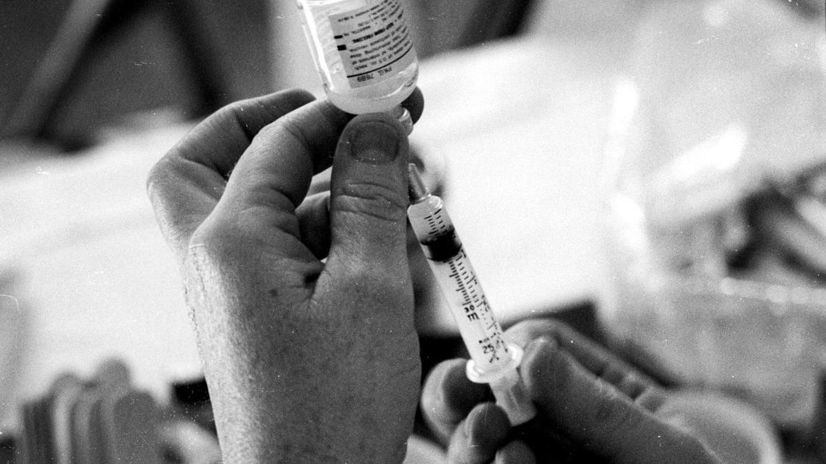 County Health Department Immunization clinic was held in Atascadero Jan. 7, 1965.