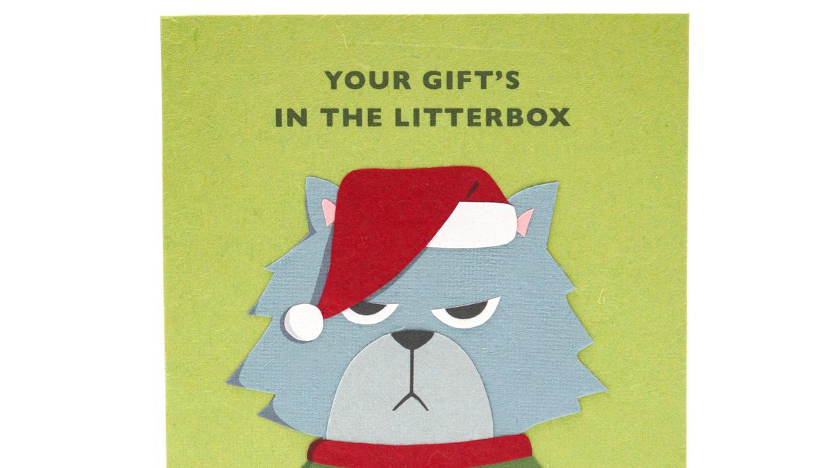 Whimsical Christmas cards from Humankind in downtown San Luis Obispo benefit women who have escaped sex trafficking.