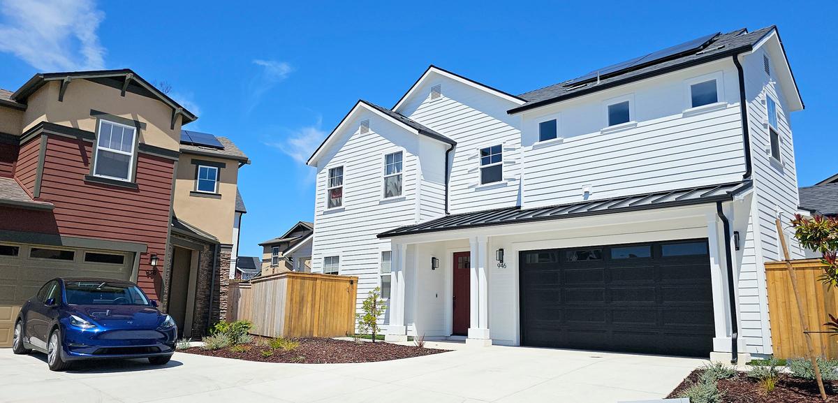 Construction continues on the San Luis Ranch housing development off Madonna Road in San Luis Obispo, on April 16, 2024.