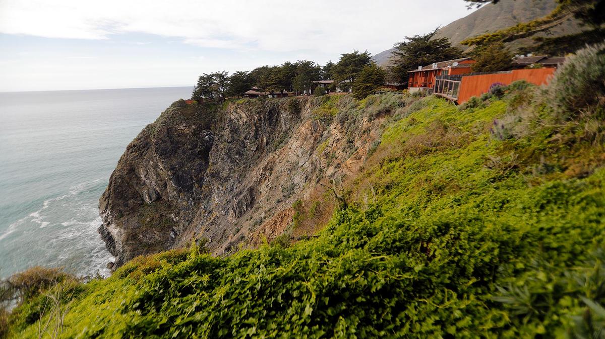 The Ragged Point Inn and Resort reopened Feb. 9, 2023, after being closed more than a month due to a landslide that covered Highway 1 about a mile to the south at Polar Star. The resort is located about 23 miles north of San Simeon in San Luis Obispo County.