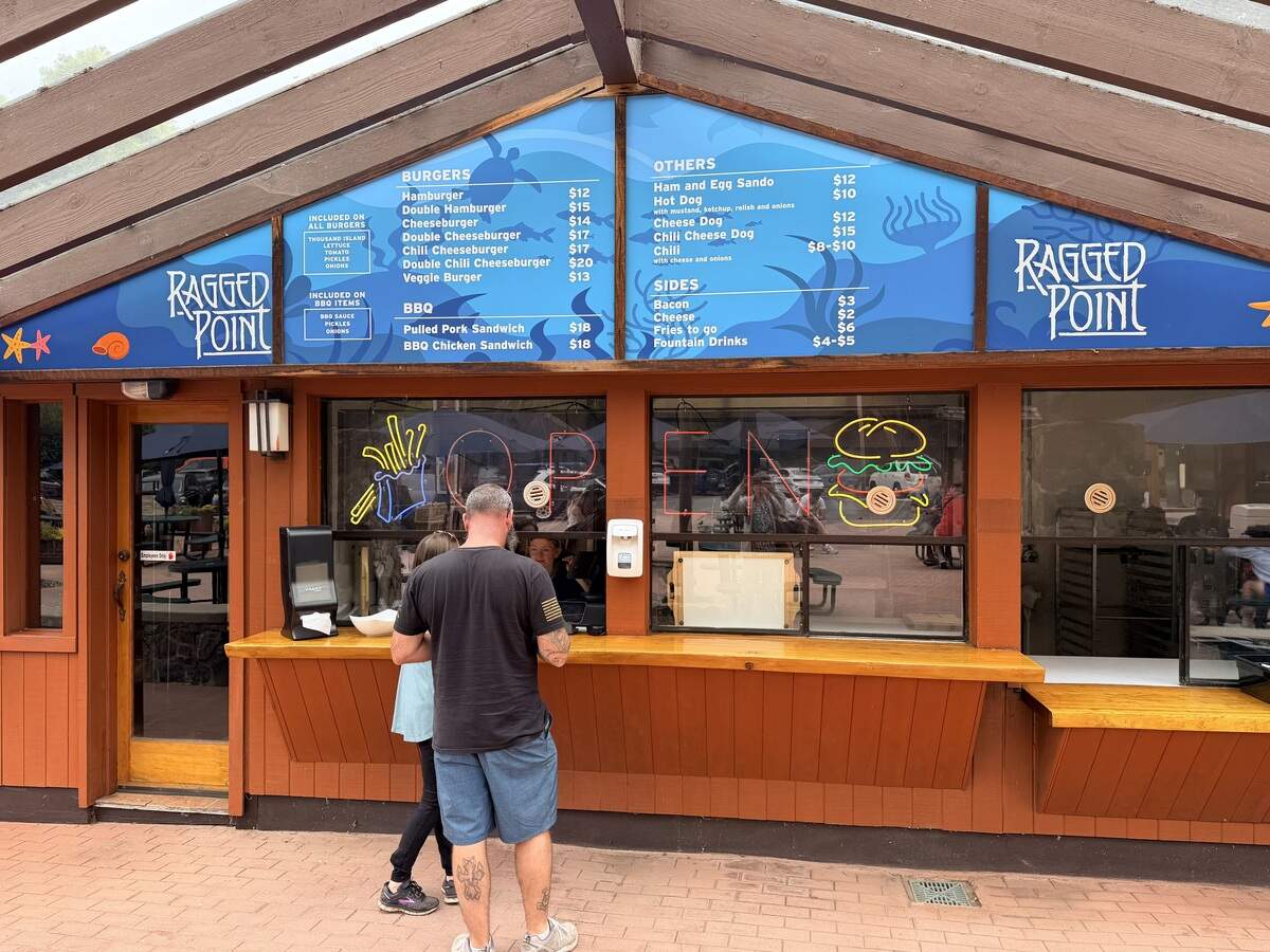 Ragged Point Inn’s snack bar reopened in June 2026, just in time for the July 4 holiday weekend and a busy summer ahead for businesses serving visitors and locals heading for Big Sur.