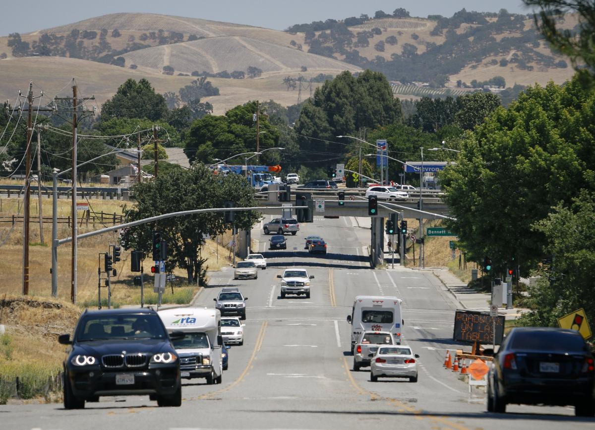 Las Tablas Road in Templeton is slated for repaving using SB 1 gas tax money.