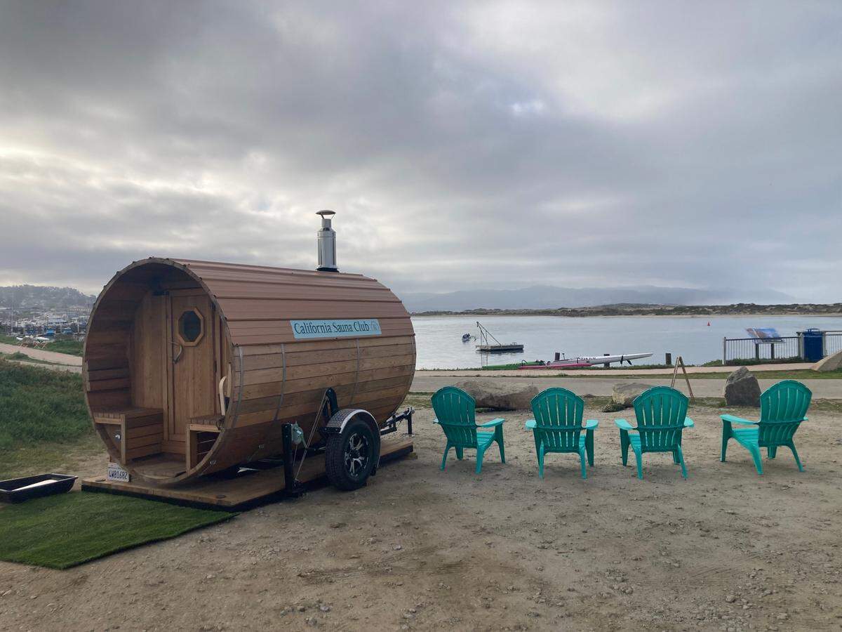 The California Sauna Club has locations in Morro Bay and San Luis Obispo. The new business lets people experience sauna and cold plunge for an hour at a time.