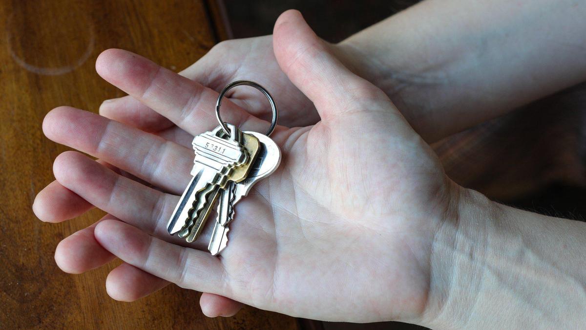 This San Luis Obispo couple was forced out of their their rental of 20 years when a new owner bought the property, renovated it and significantly raised the rent, seen here Aug. 25, 2023. Their identities are private because they don’t want to make it more difficult to rent in the future.