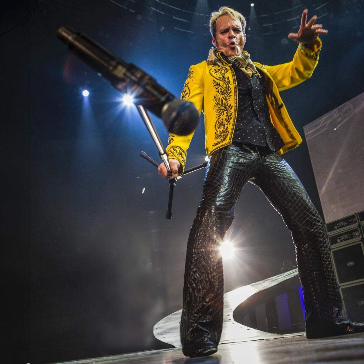 Rock icon David Lee Roth, the voice of Van Halen, will perform at the California Mid-State Fair in Paso Robles on July 22, 2025.