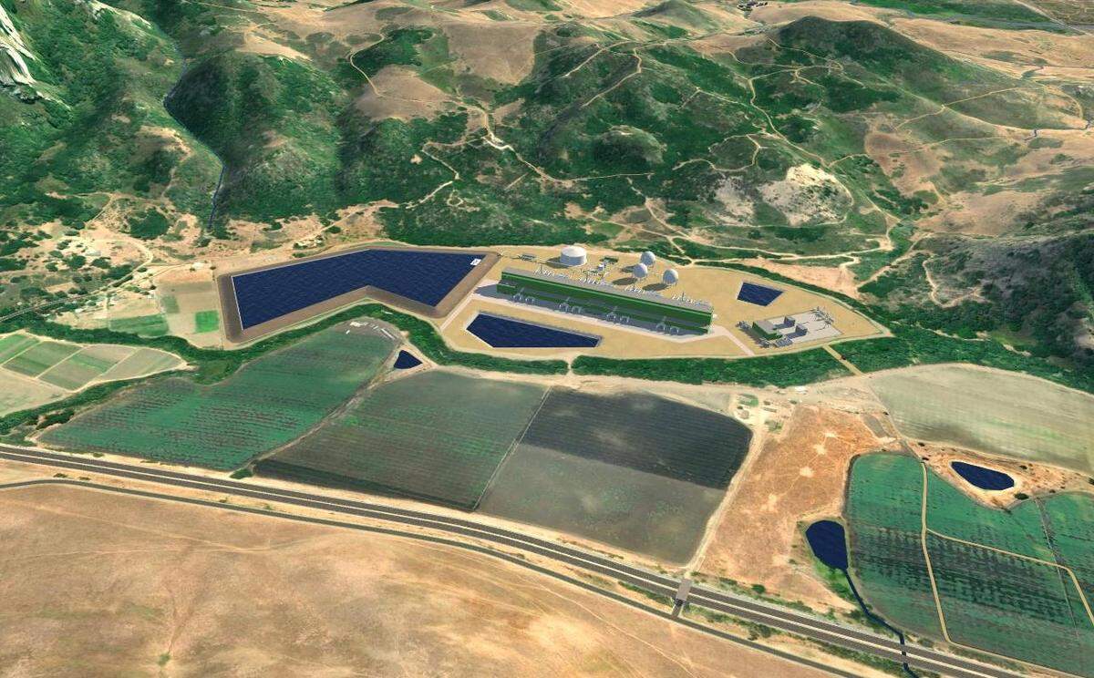 Hydrostor, a Canadian company, wants to build a 400-megawatt compressed air energy storage plant along Highway 1 in the Chorro Valley.