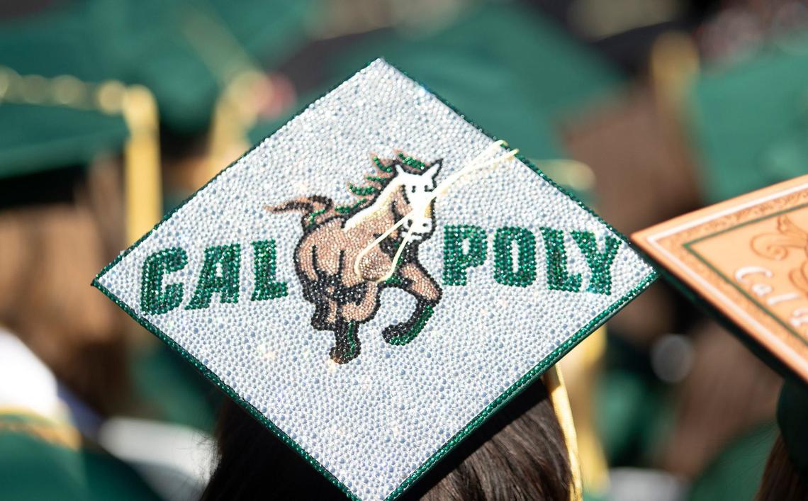 Cal Poly kicked off graduation weekend with three ceremonies on June 15, 2024. The university expects to celebrate more than 6,300 graduates throughout the weekend. Some interesting caps.