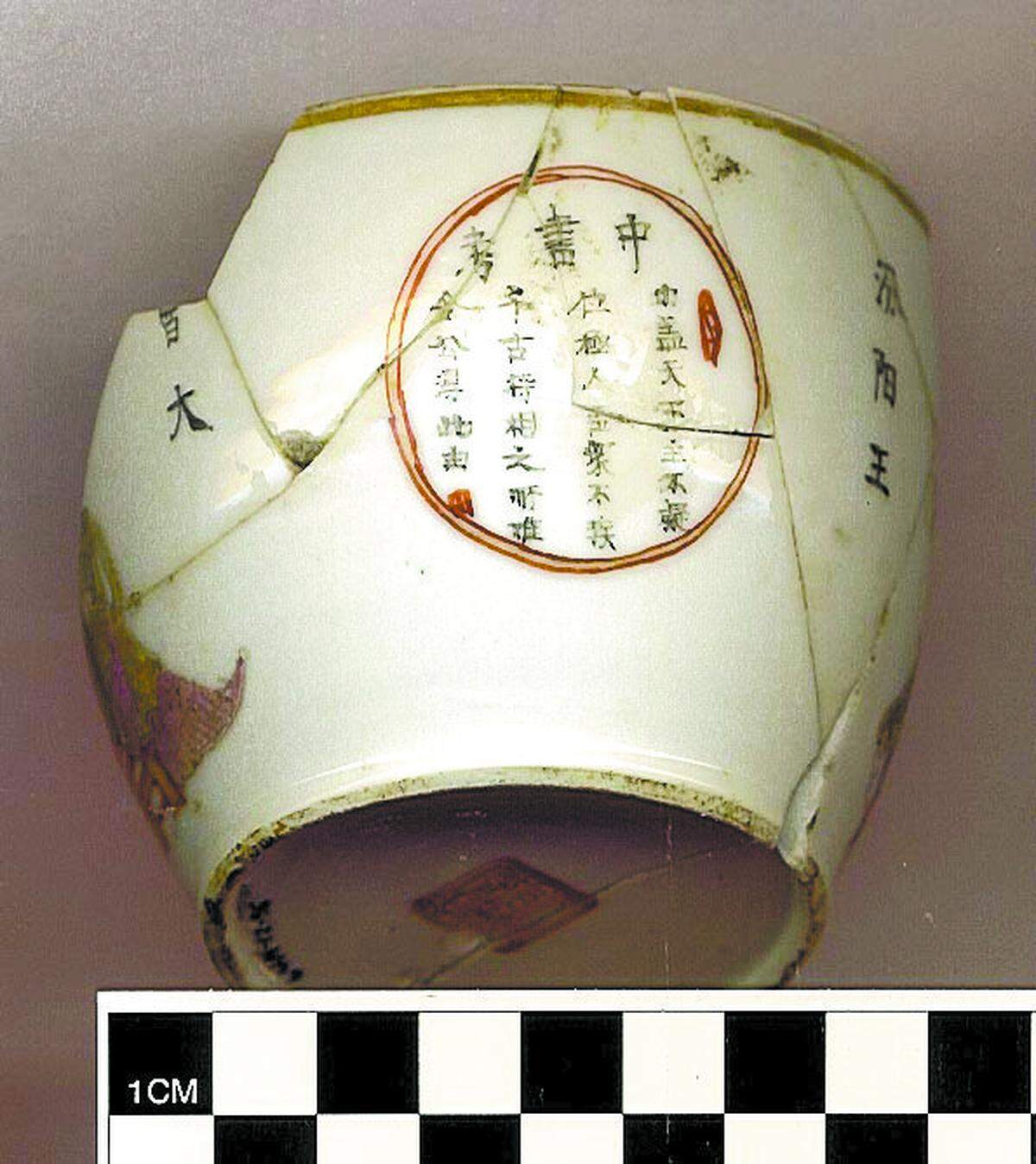 An artifact recovered from the San Luis Obispo Chinatown excavation project.