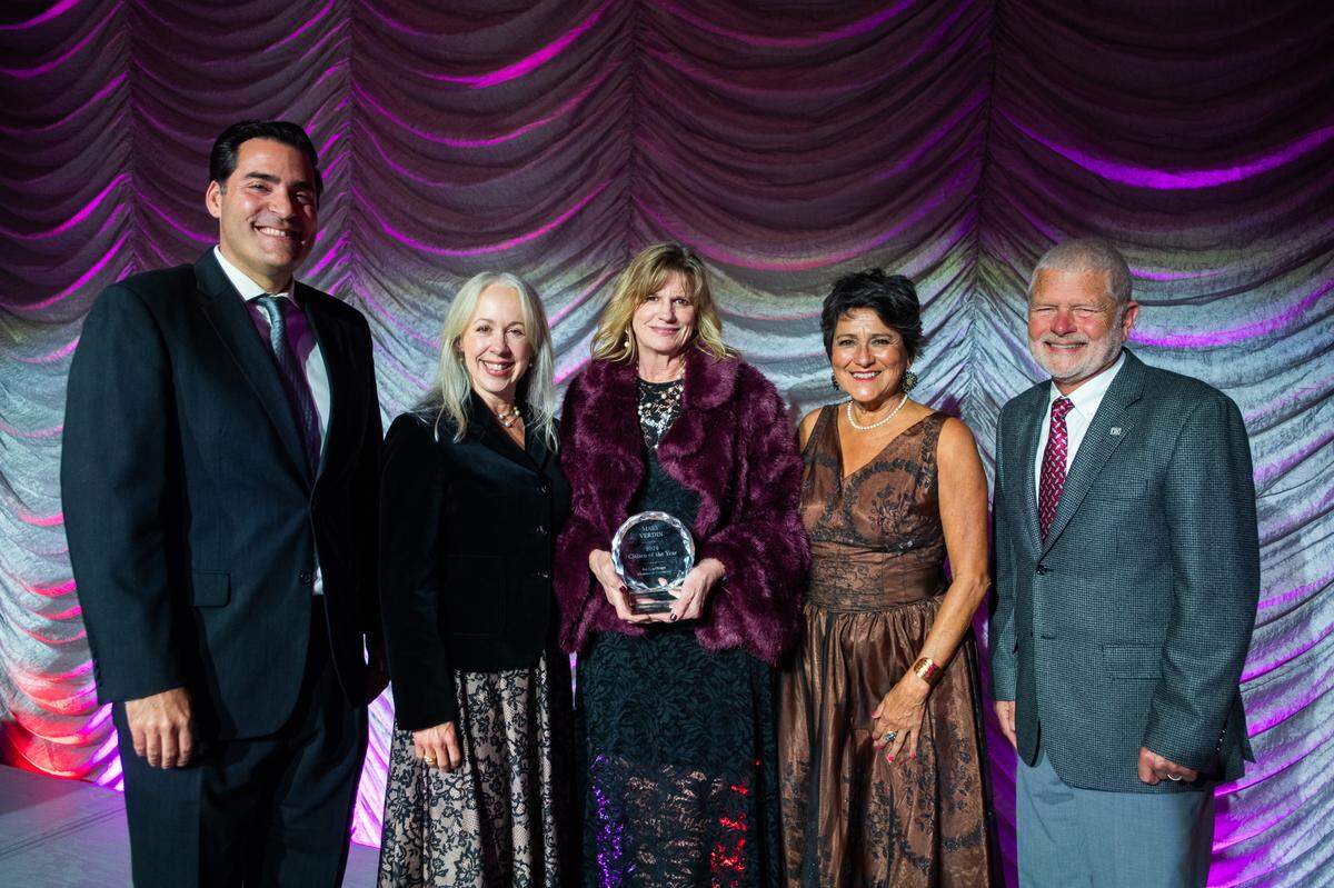 Longtime community leader Mary Verdin was announced as San Luis Obispo’s 2024 Citizen of the Year during the San Luis Obispo Chamber of Commerce‘s Annual Dinner the evening of Jan. 18, 2025.