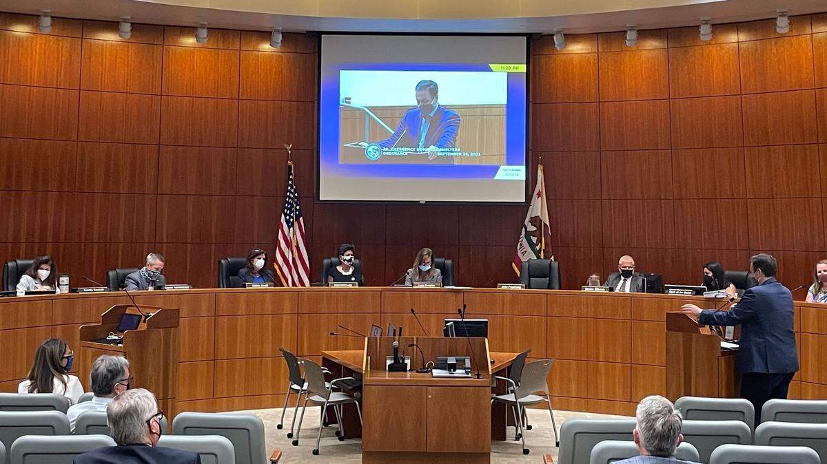 The San Luis Obispo County Board of Supervisors meets Tuesday, Sept. 28, 2021. In the morning session, the board voted to discuss adding more finalists to the field of candidates for the open clerk-recorder’s job.