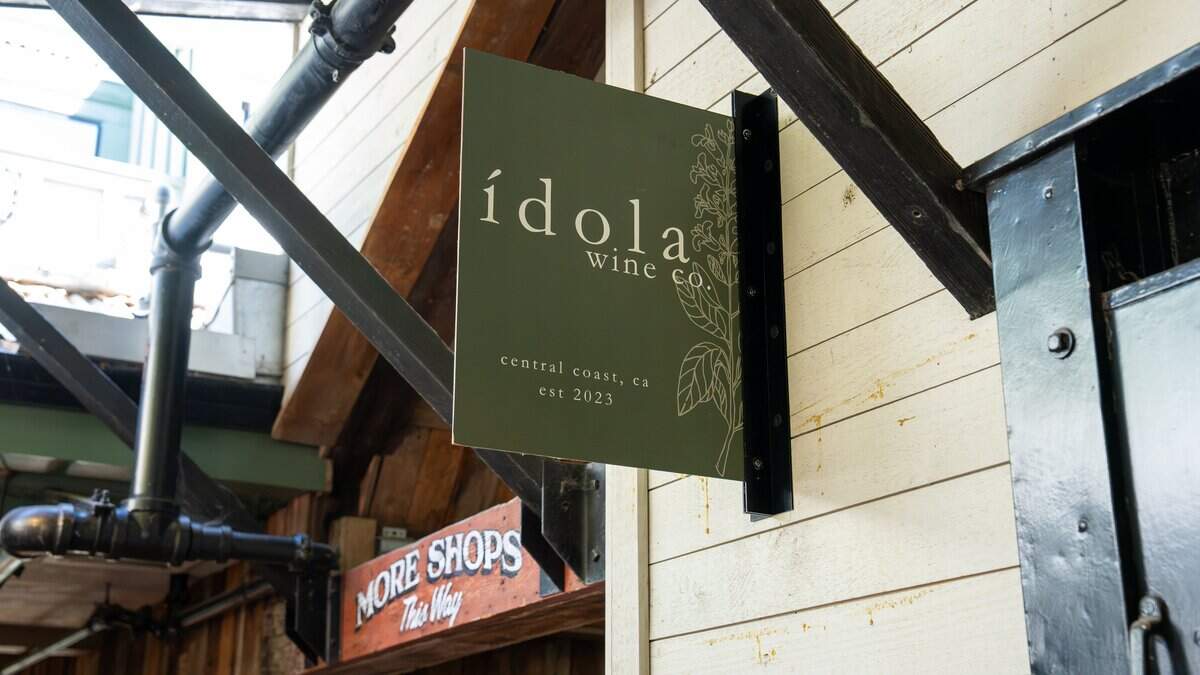 ídola wine co. opened in The Creamery in San Luis Obispo in June, shown here on July 14, 2026. The company specializes in producing and selling organic, all-natural wines.
