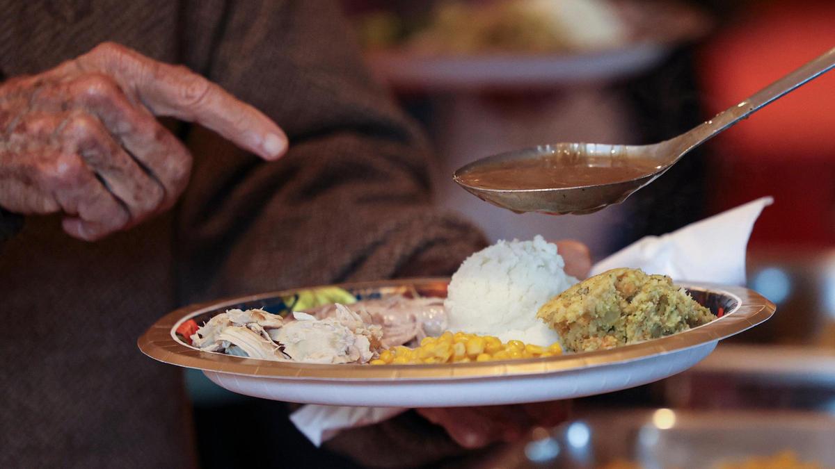 The 41st annual Thanksgiving dinner was hosted by the Pismo Beach Police Officers’ Association on Nov. 27 2023. Over 2,500 dinners were prepared and 60 turkeys were cooked for the meal.