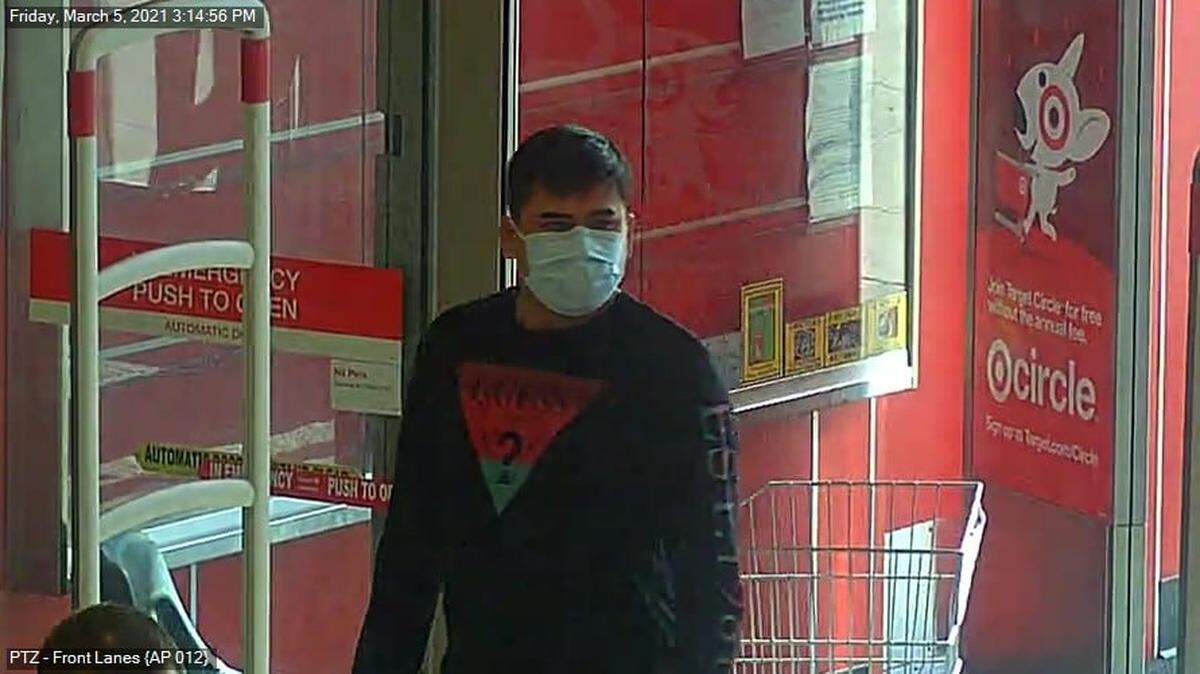 This man is suspected of using credit cards stolen a parked car in Los Osos to purchase $600 of gift cards at Target in San Luis Obispo, according to the San Luis Obispo County Sheriff’s Office.