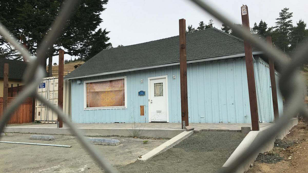This former schoolhouse building was reportedly moved from the Hearst Ranch to 1561 Main St. sometime in the middle of the last century. Previous owners operated various different shops inside the structure. Now, new owner Bill Bookhouse plans to rent the building and sell bikes, kayaks and more there, as soon as he can get county permits for the remodeling work, some of which he’s already done.