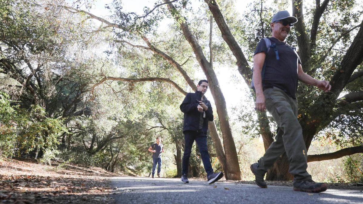 The Bob Jones Trail is proposed to run from San Luis Obispo to Avila Beach but has not yet been completed, seen here on Dec. 3, 2024.