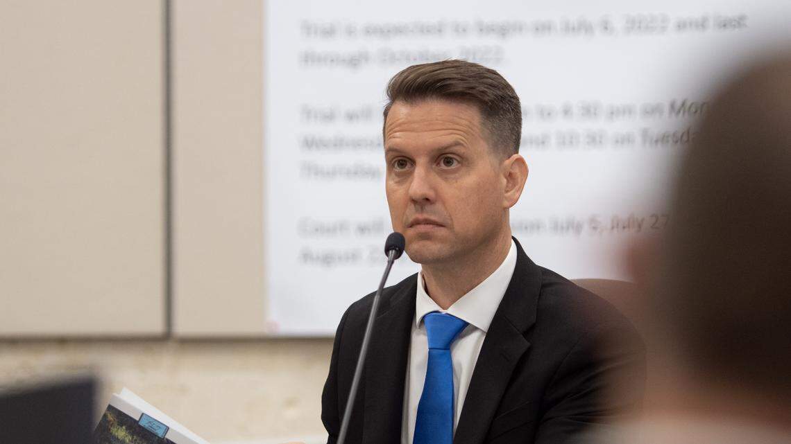 David Carter testifies during the Kristin Smart murder trial at Monterey County Superior Court in Salinas on Wednesday, Sept. 21, 2022.