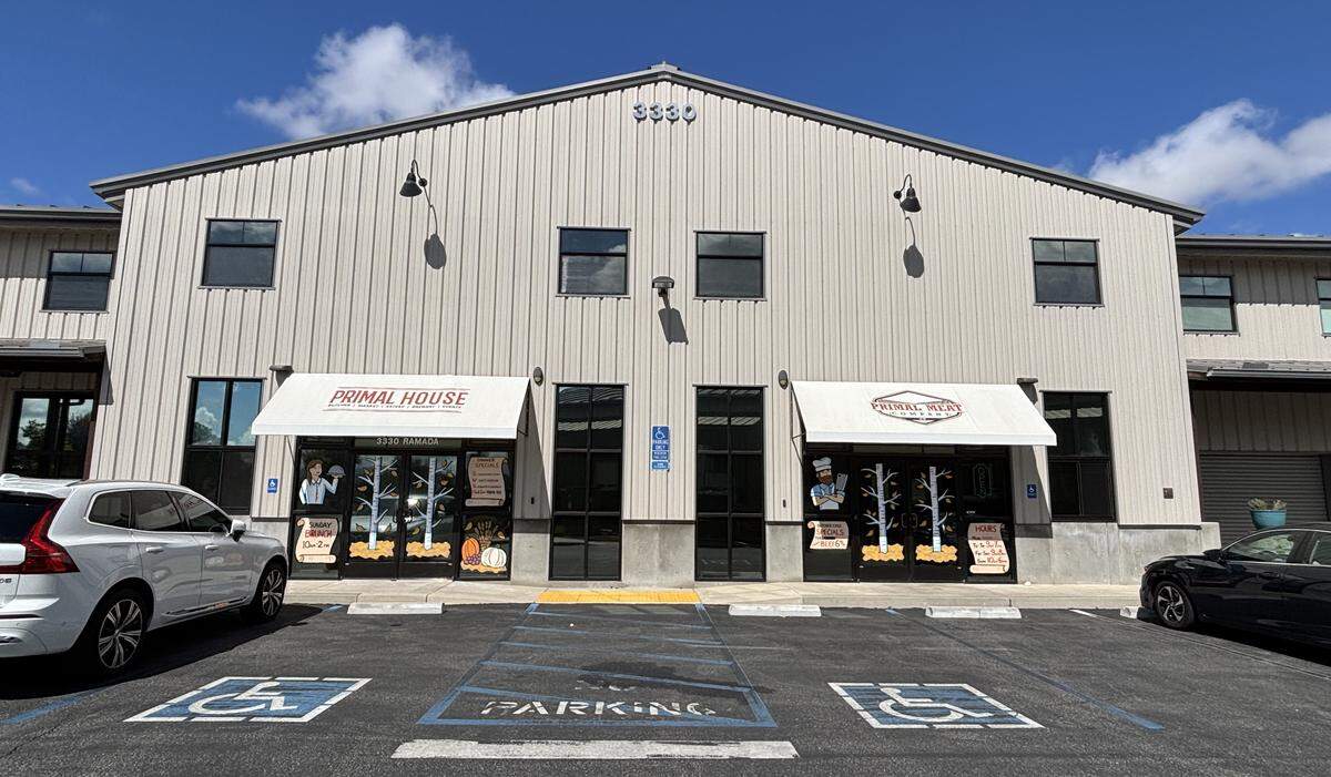 Primal House at 3330 Ramada Drive in Paso Robles opened in May 2025, offering a butcher shop, display cutroom, taproom and brewery, market and restaurant.