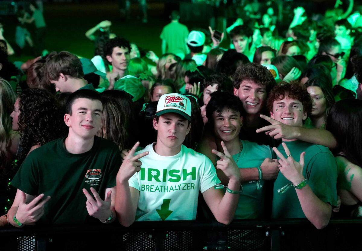 Students began being let into the second annual Morning on the Green music festival around 4:30 a.m. on March 14, 2026. The music festival is an attempt to curb St. Fratty’s Day street partying in the neighborhoods near Cal Poly.