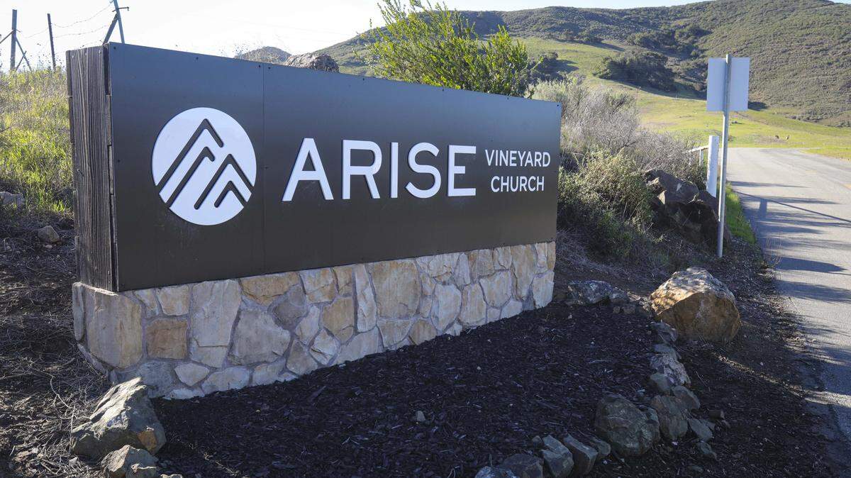 Arise Vineyard Church is located on Calle Joaquin at the top of the hill, seen here on Dec. 29, 2025.