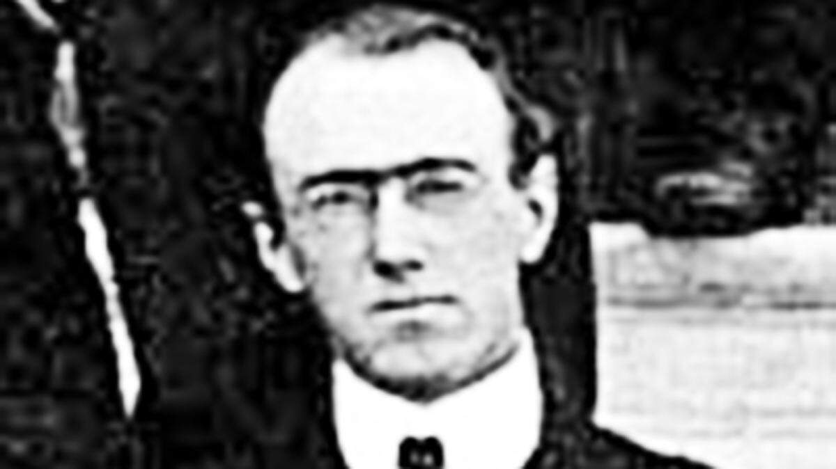 Dr. Leroy Anderson, Cal Poly’s first director, circa 1904.