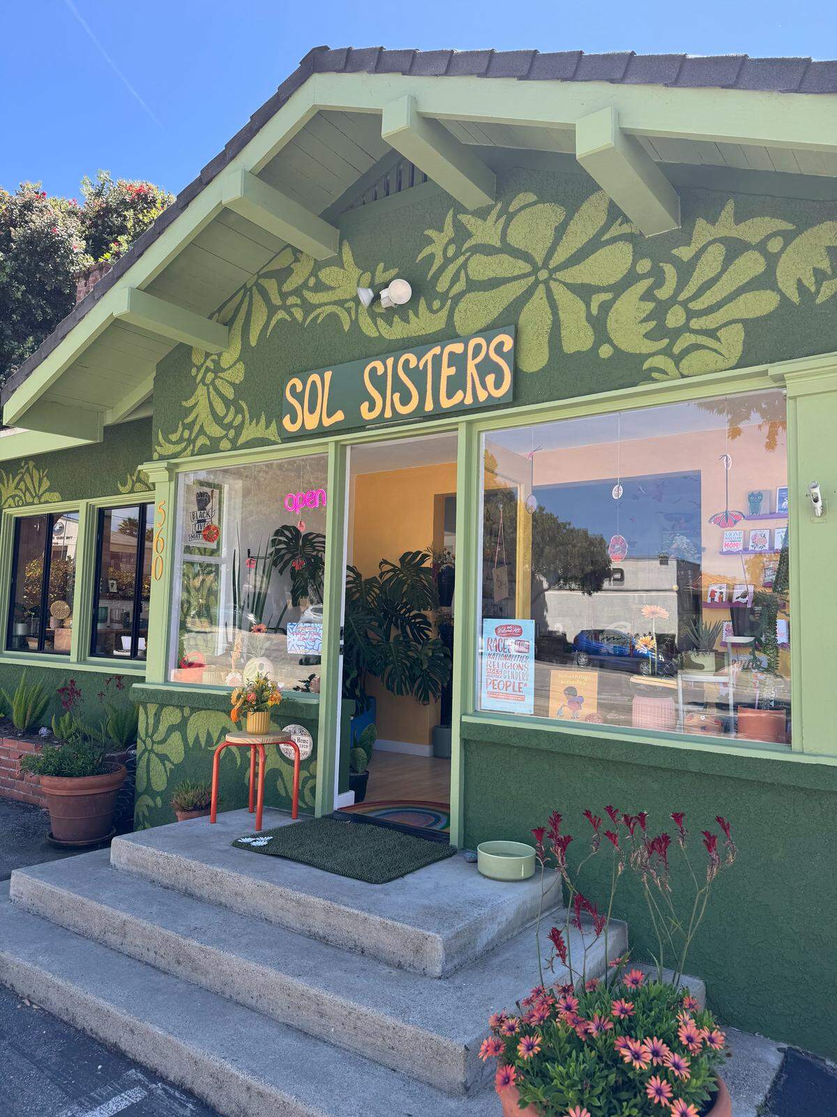 Sol Sisters Collective at 560 Morro Bay Blvd. in Morro Bay sells grab-and-go bouquets, cactus, homemade ceramics and quirky cards.