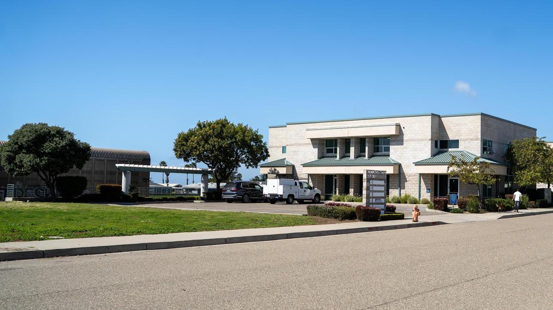 Developer Coastal Community Builders has submitted a pre-application to develop a mixed-use commercial and residential project at 359 Front St. in Grover Beach, pictured here Friday, March 7, 2025.