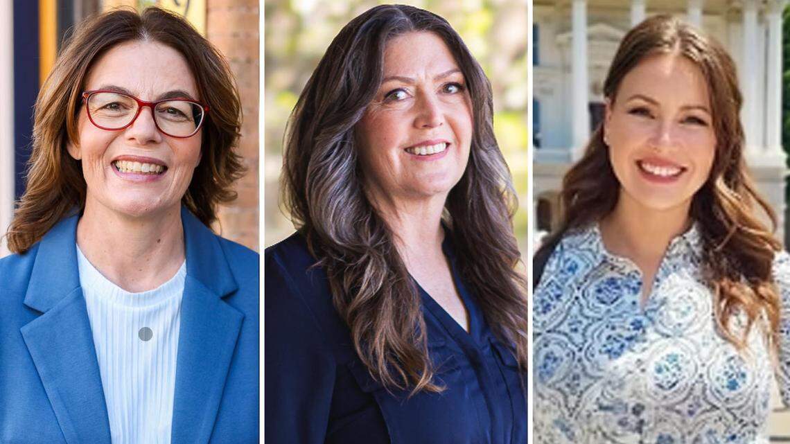 Dawn Addis, left, Shannon Kessler and Susannah Brown are running for the 30th Assembly District seat.