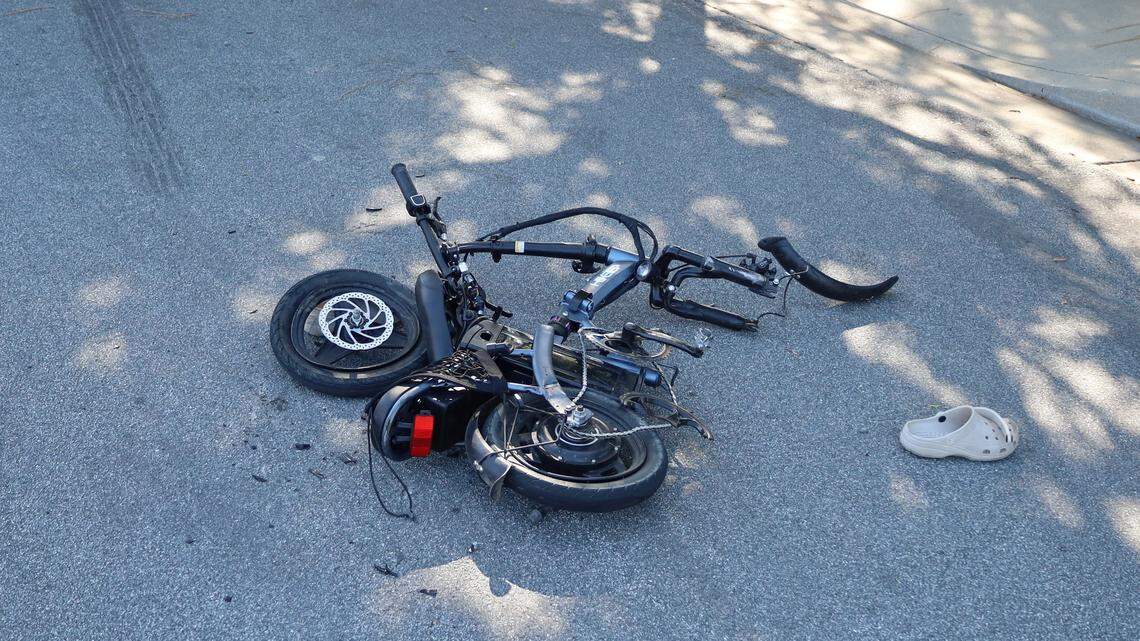 SLO child on e-bike seriously injured in collision with car