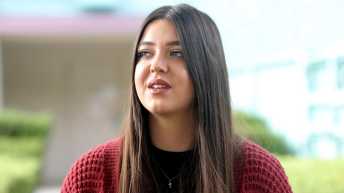 Journey Bliven is a former foster youth who now interns at Dept of Social Services.