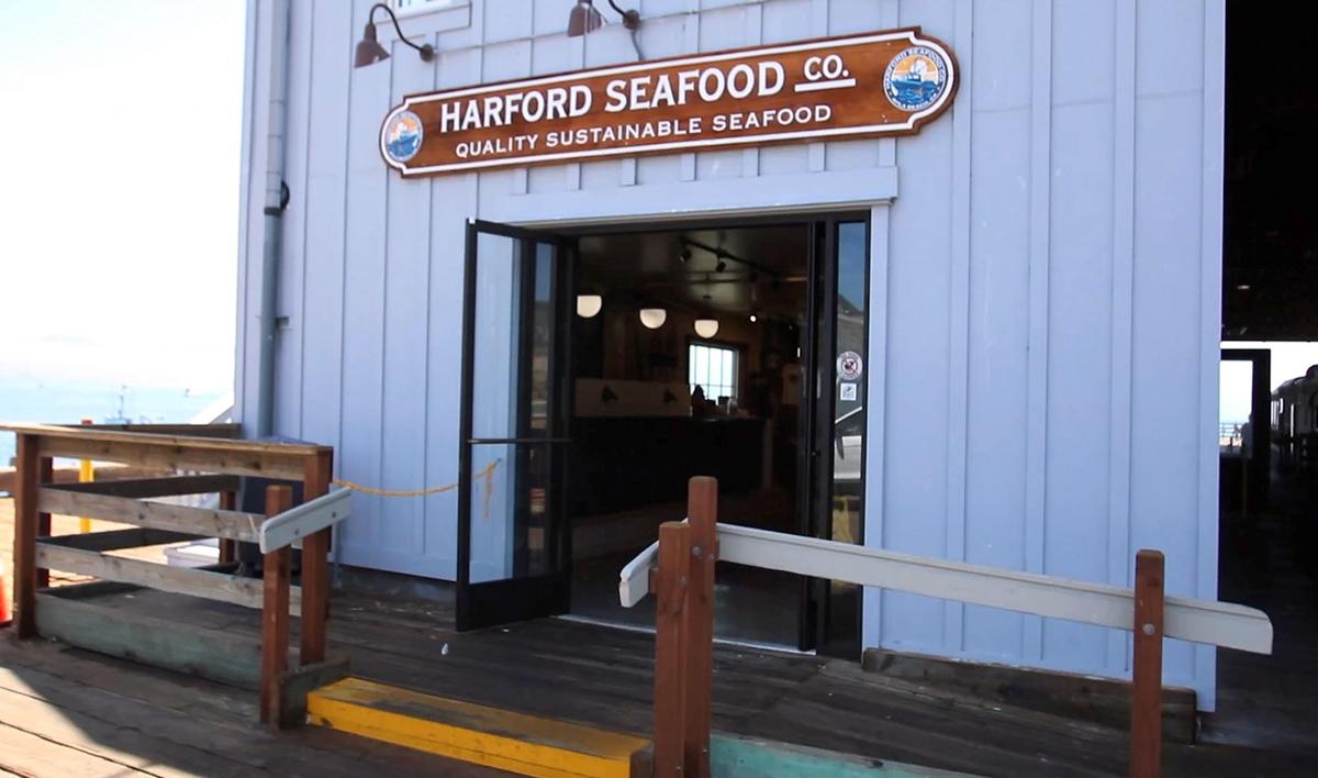Harford Seafood Company is a fresh, local seafood market on Harford Pier in Port San Luis in Avila Beach.