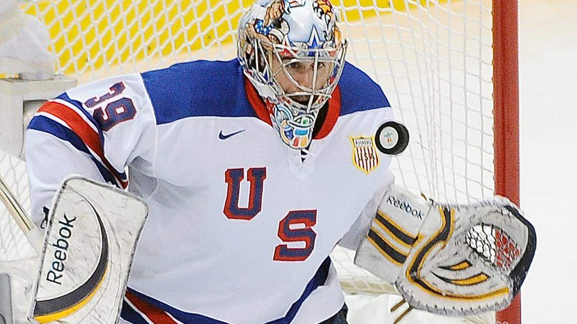 U.S. stuns Canada 5-3 in ice hockey upset