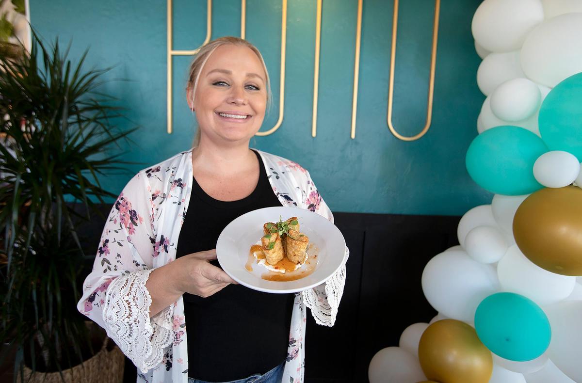 Ashlee Alewine and her husband, executive chef Preston Tripps, are the owners of Pono Pacific Kitchen in Grover Beach.