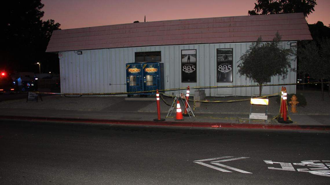 Paso Robles police search for suspect, ID victim in deadly shooting outside liquor store