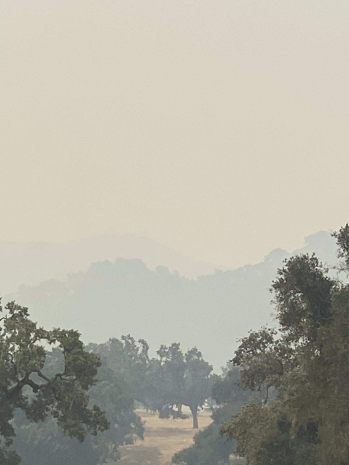 View from Huasna near Arroyo Grande on Wednesday, Aug. 19, 2020.