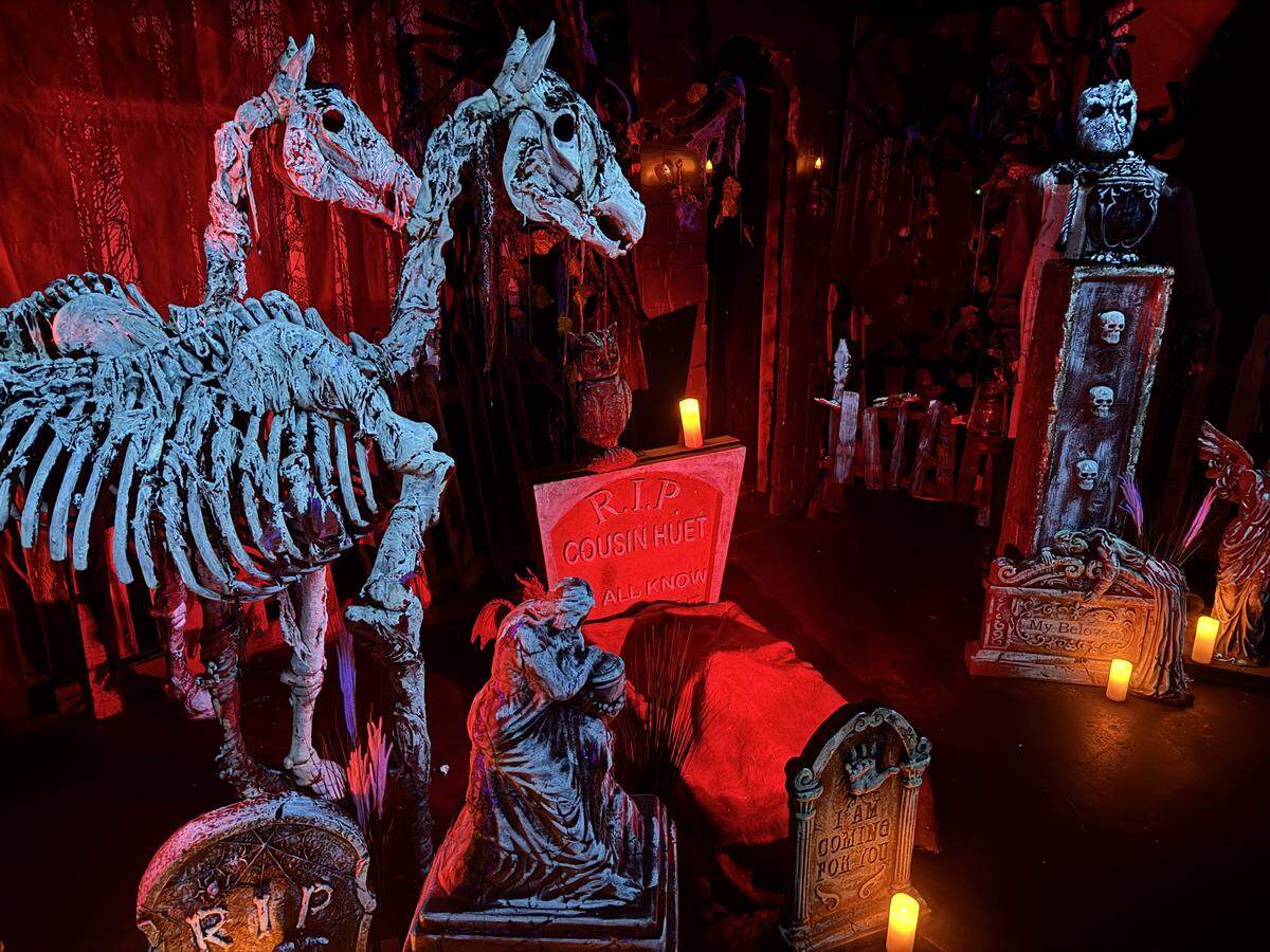 Nightmare from Main Street in Paso Robles contains 6,000 square feet of scares, seen here on Oct. 24, 2025.