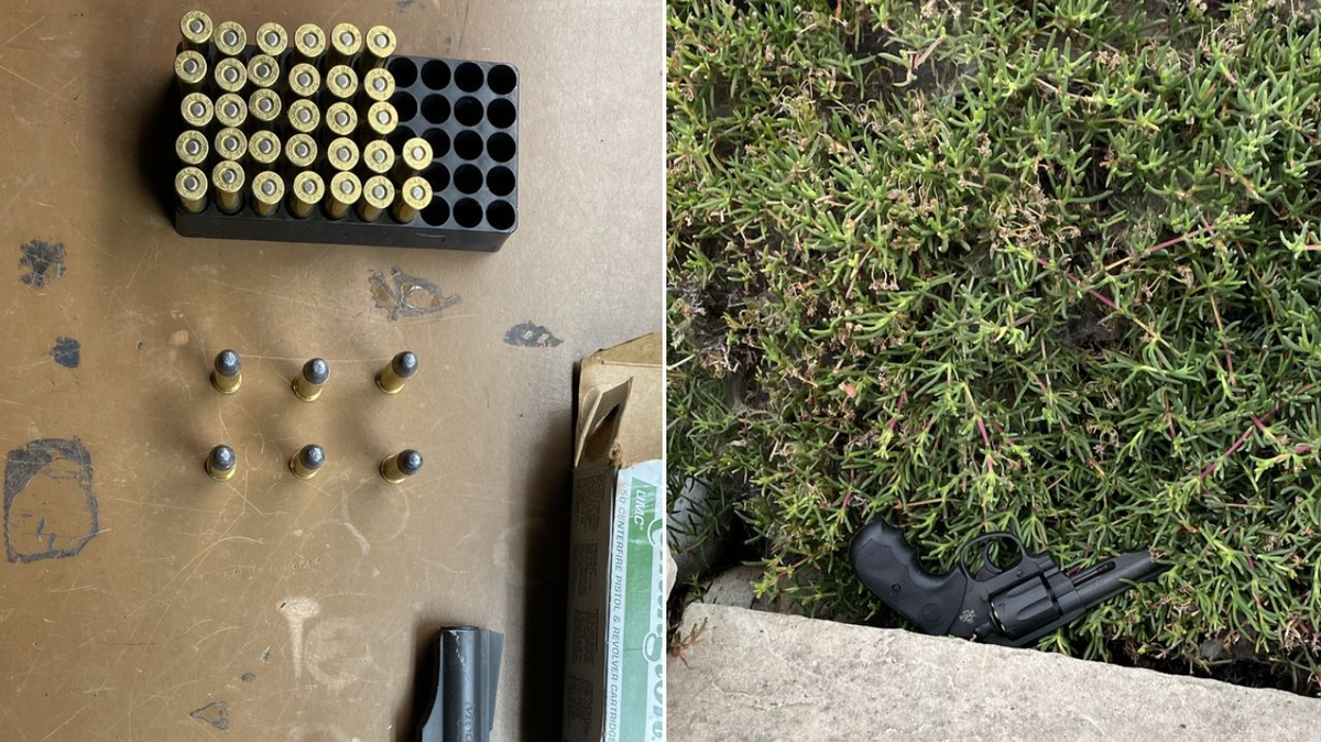 Grover Beach police arrested a man after he was reportedly seen waving a gun in the area of Longbranch Avenue and 7th Street on June 7, 2024. Robert Wray, 43, was out on parole for a previous violent felony, police said.