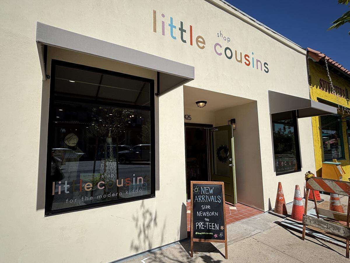Shop Little Cousins in Atascadero moved its location from Entrada Avenue to El Camino Real in 2025.