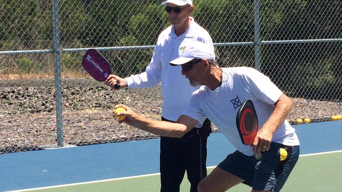 He played tennis in college. Now this Cambria resident is a top-ranked pickleball player