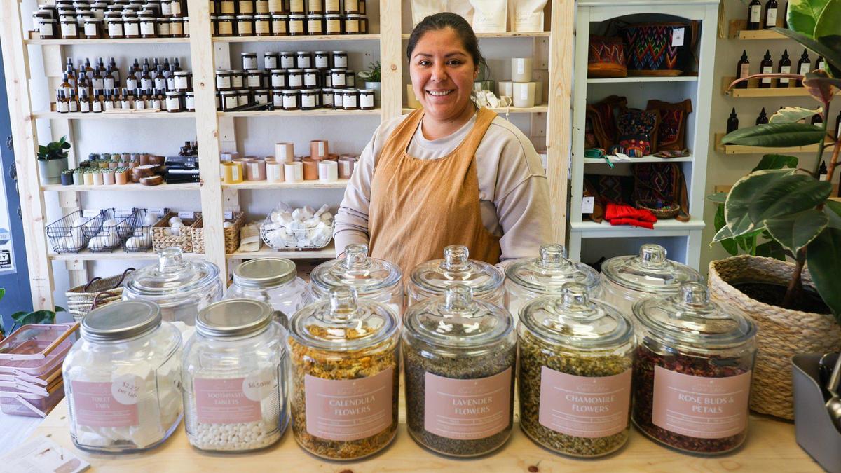 Karla Wenger is the owner of the Apothecary Refill Station by The Mayan Collective in Arroyo Grande.