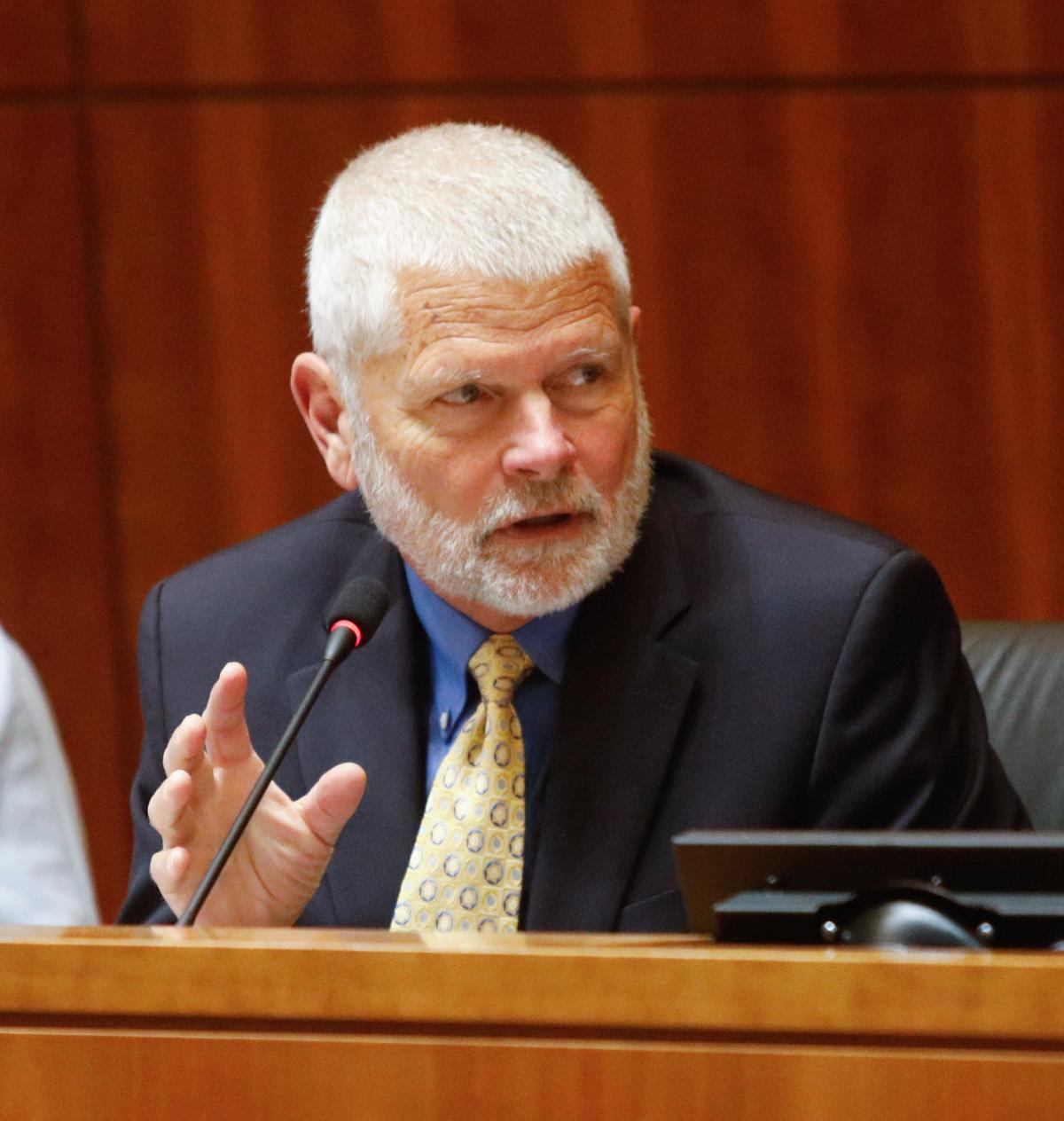 Supervisor Bruce Gibson asked officials what the shortest timeline would be to begin to make changes. Friends and family of Jordan Grant, who was killed in a car accident in rural Arroyo Grande, turned out to the San Luis Obispo County Council of Governments meeting Wednesday to encourage the board to close the El Campo road crossing. 12-05-2018 David Middlecamp